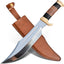 Cuchillo Bowie Dundee 17pulg con funda espiga caza
