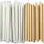 Pajitas de papel jumbo 50uds 0.472pulg resistentes