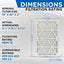 Filtros aire plisados MERV 10 10x20pulg caja 6