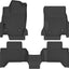 Alfombrillas ajustables TPE antiderrap negro Toyota