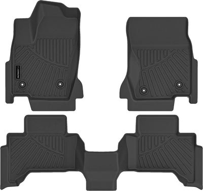 Alfombrillas ajustables TPE antiderrap negro Toyota