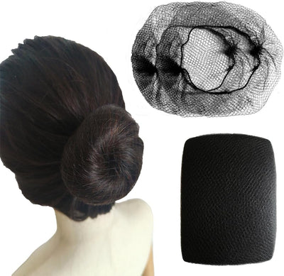 Red para cabello 24" 60 redes invisibles negro