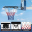Aro baloncesto 18/15" colgante pared puerta todo clima