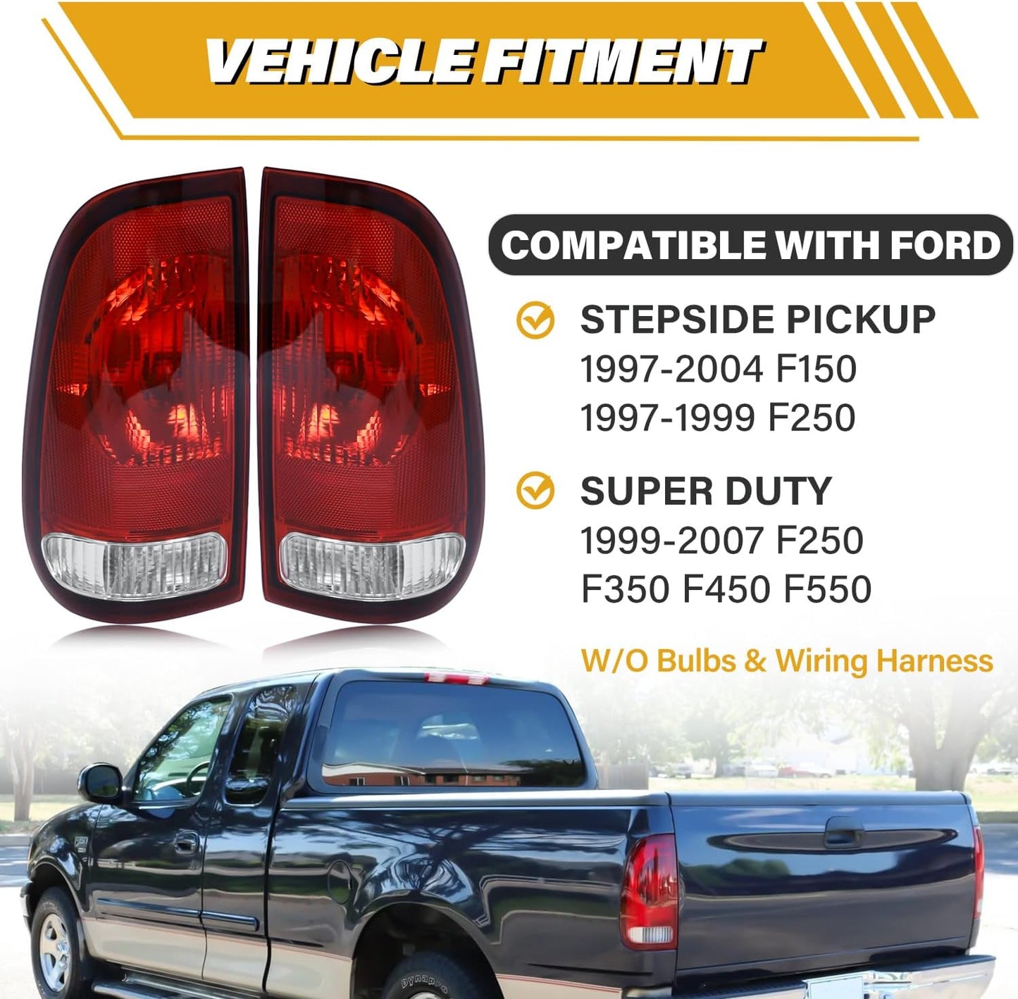 Luz trasera comp Ford F150 F250