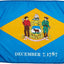 Bandera de Delaware 2x3ft para Exterior y Eventos