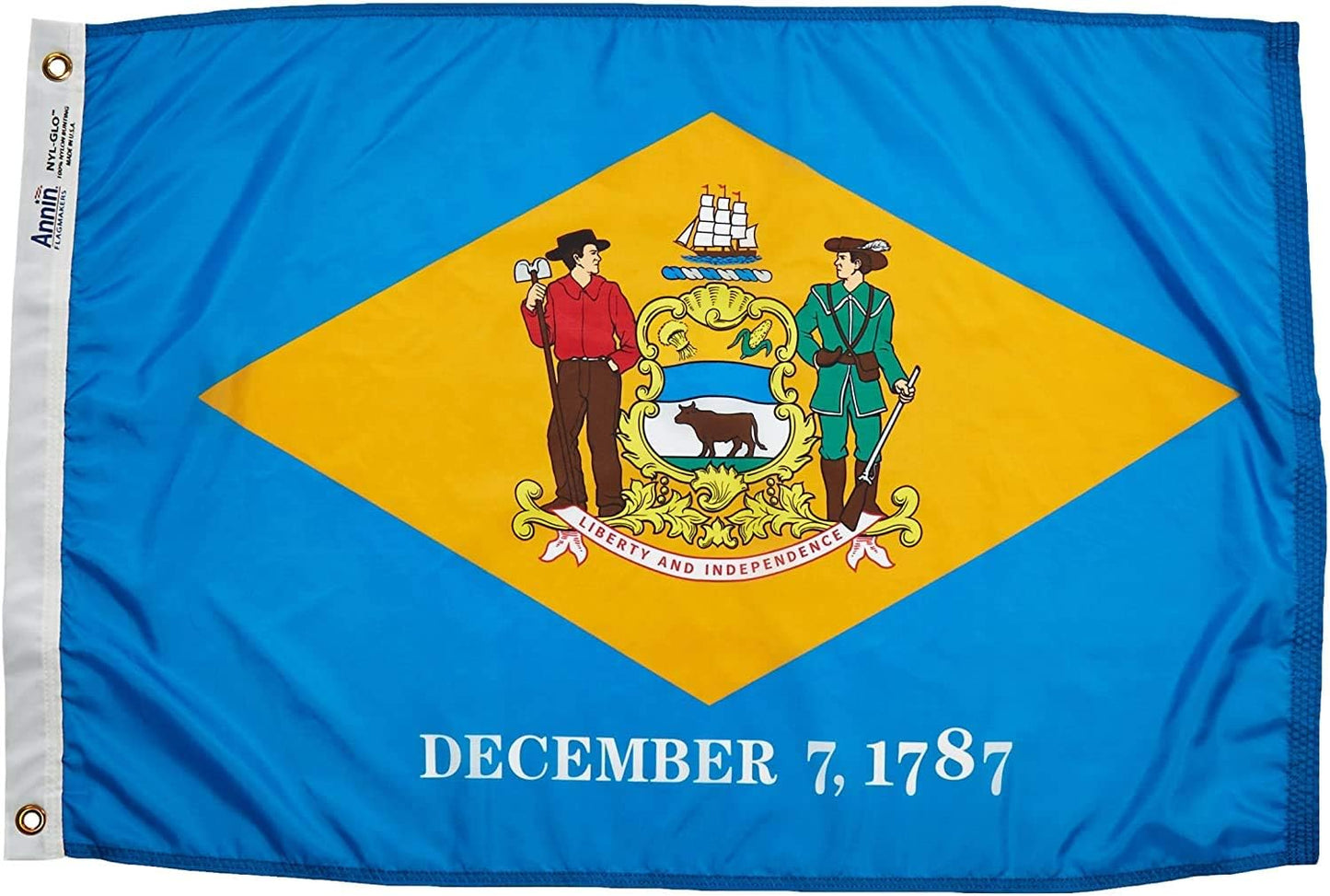 Bandera de Delaware 2x3ft para Exterior y Eventos