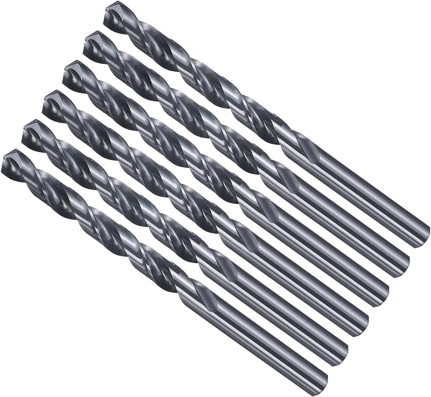Broca acero alta velocidad 19/64pulg 6uds para inox hierro