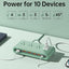 Regleta USB PD 6 puertos 35W con proteccion 2500J