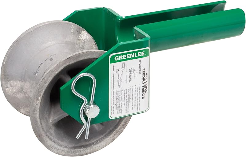 Polea alimentación extractor cable 2-1/2pulg