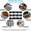 Alfombra cuadros 23.6x51.2" para cocina sala dormitorio
