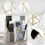 Soporte control remoto cristal con 2 compartimentos