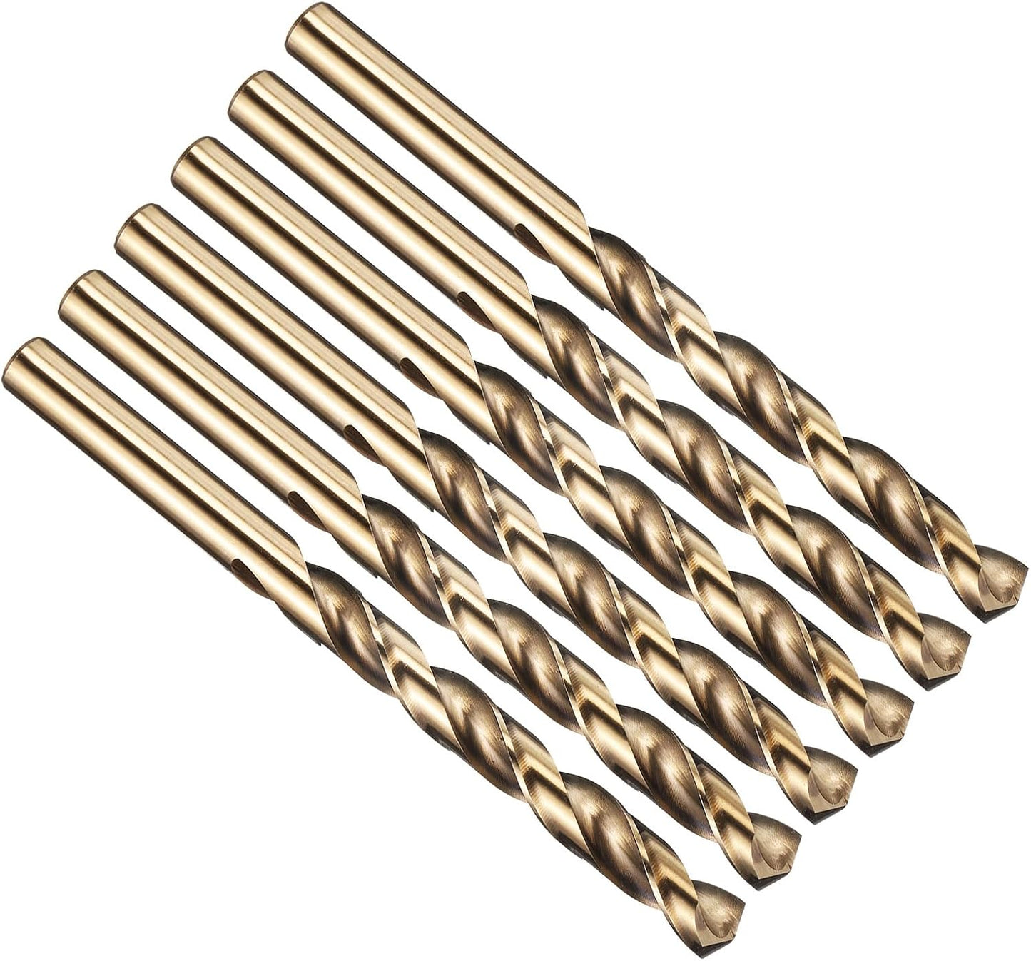 Broca Jobber 11/32pulg acero alta velocidad dorado 135° paquete 6