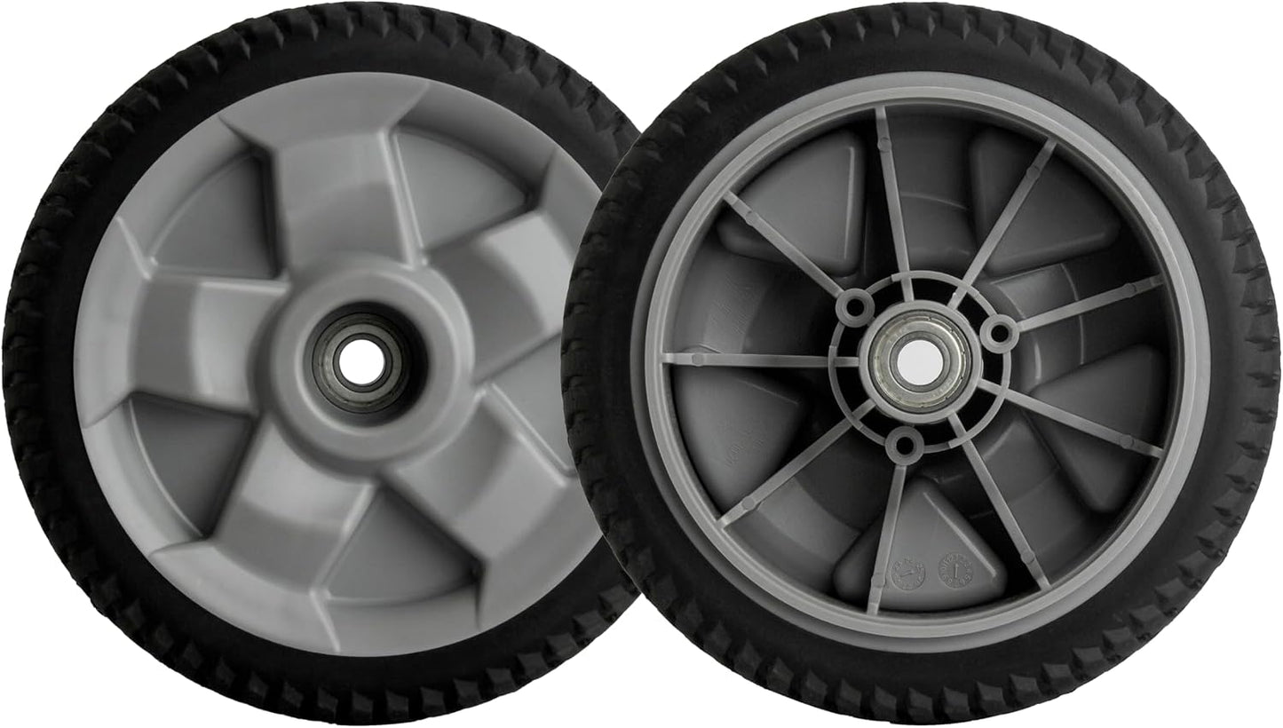 Ruedas delanteras cortacésped 8" comp 30" set 2