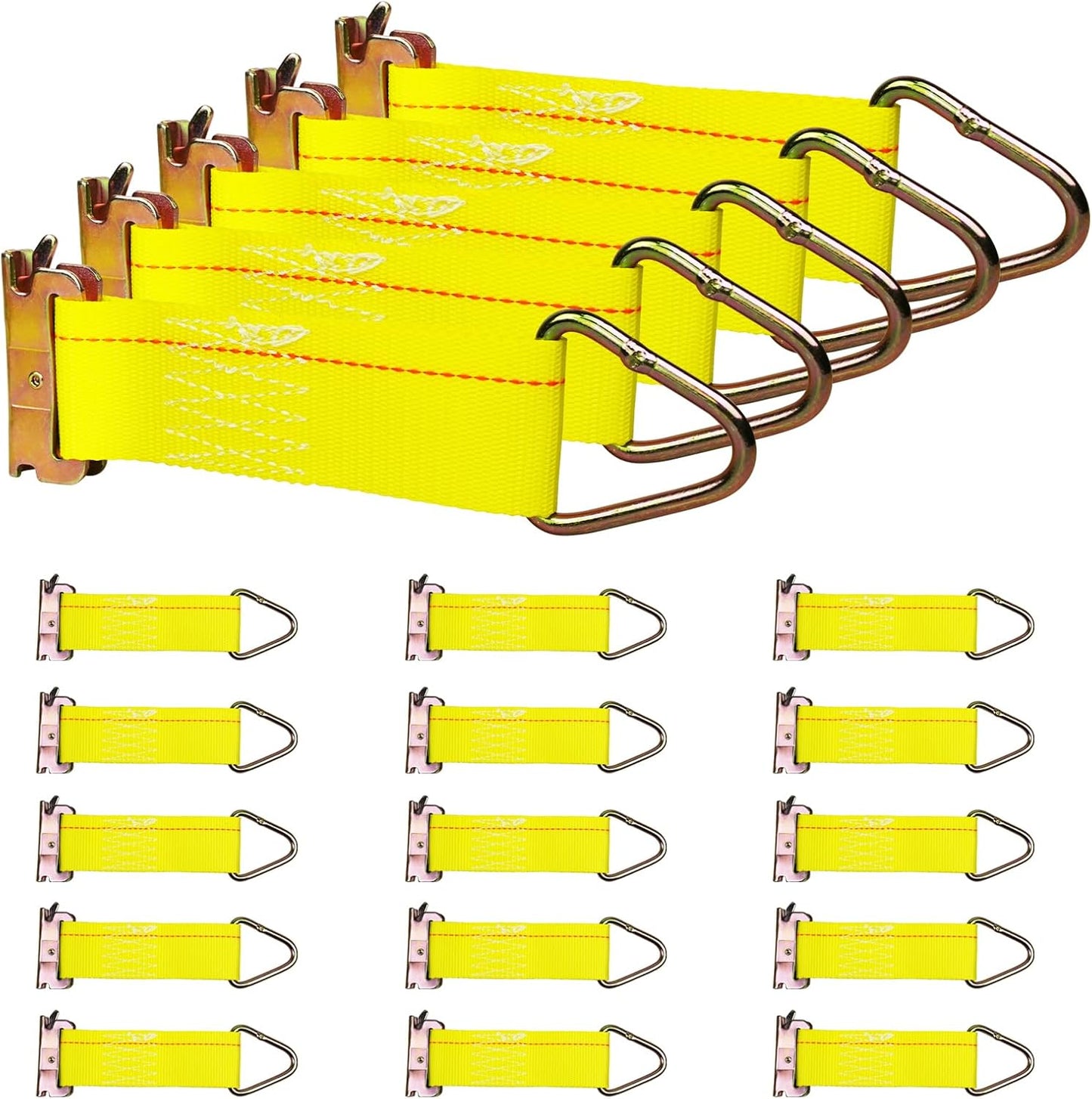 Correas amarre cuerda 2x6pulg con anillo para camionetas