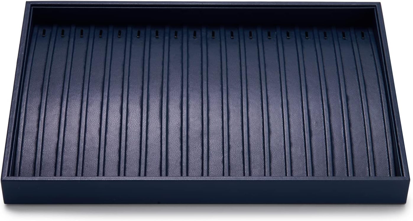 Organiz. joyas cuero sintético cajones