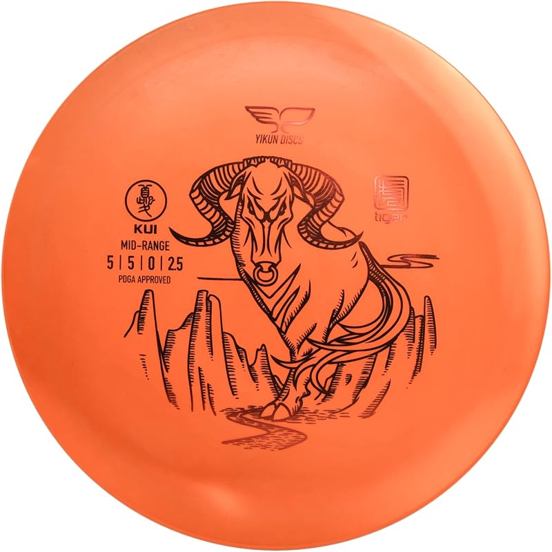 Discos golf Overstable Mid-Range 5.82-6.21oz