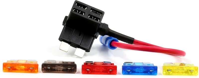 Set fusibles automático coche 5-20 amps dual terminal