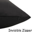 2 Fundas Almohada Impermeables 20x20" Blanco Negro