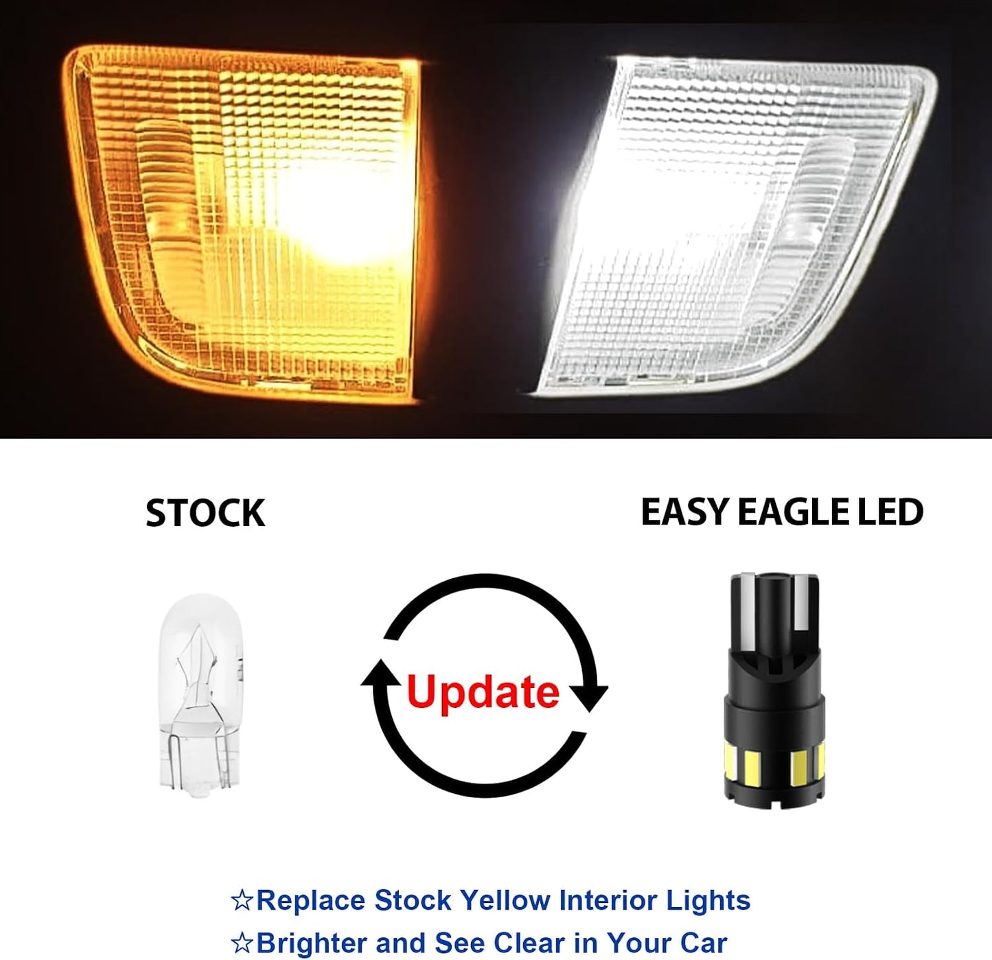 Luces LED interiores Honda Accord 13-22 14 bombillas