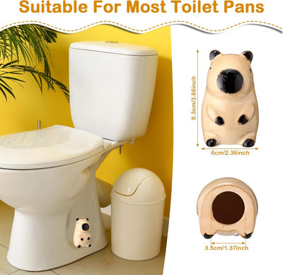 2 Tapas Cerámica para Pernos Inodoro Accesorios Baño