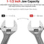 Set llaves ajustables 6 y 9 pulg 1-1/2pulg