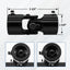 Acoplador eje universal negro 3-3/4"