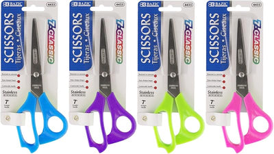 Tijeras acero inox 7pulg caja 24 pzas
