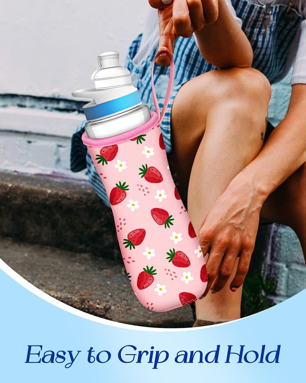 Funda botella Cirkul 22oz pack 2 con correa