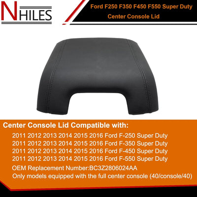 Kit Tapa Consola Central Negro Comp Ford Serie F