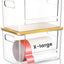 2 Dispensadores bolsas basura plástico transparente