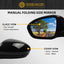 Espejo lateral conductor Nissan Sentra 20-21 negro