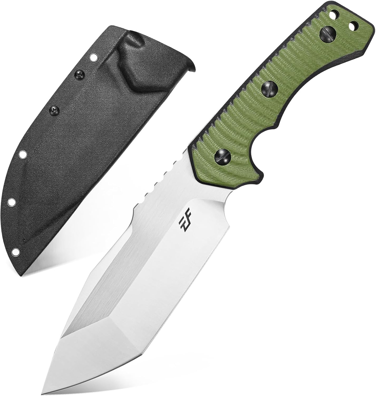 Cuchillo fijo dc53 acero dos tonos g10 mango completo edc