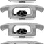 Tacos amarre cama Nissan Titan 16-24 4 Uds