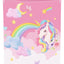 Cesta lavandería unicornio rosa 45L para niñas