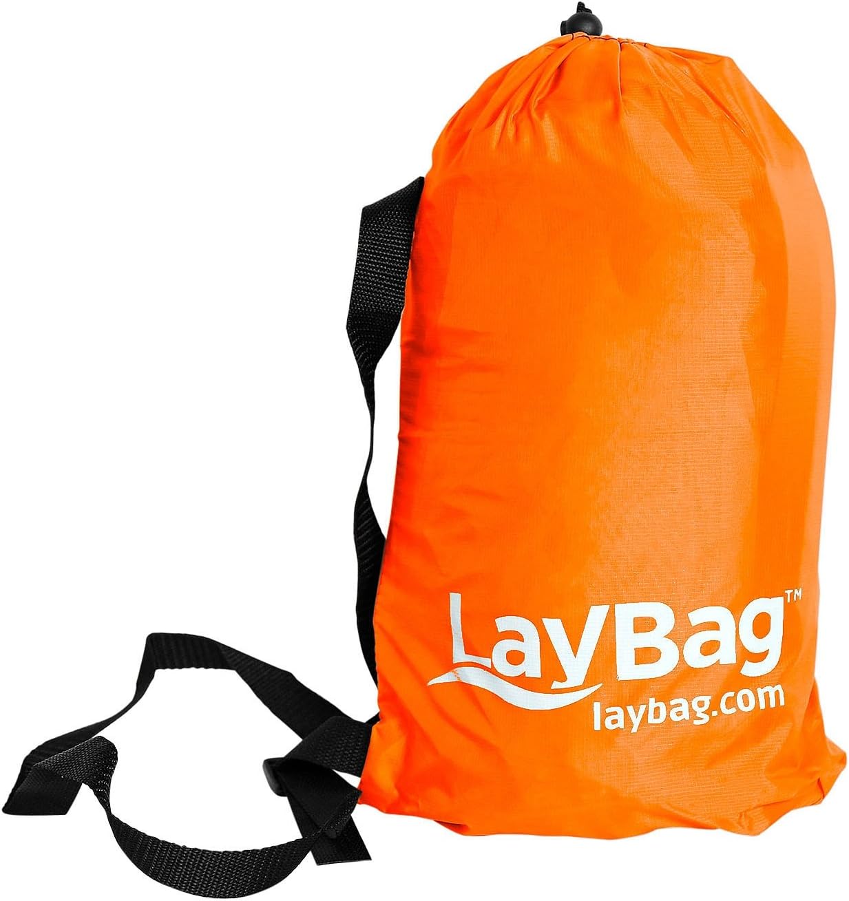 Sala aire inflable color naranja Clementine