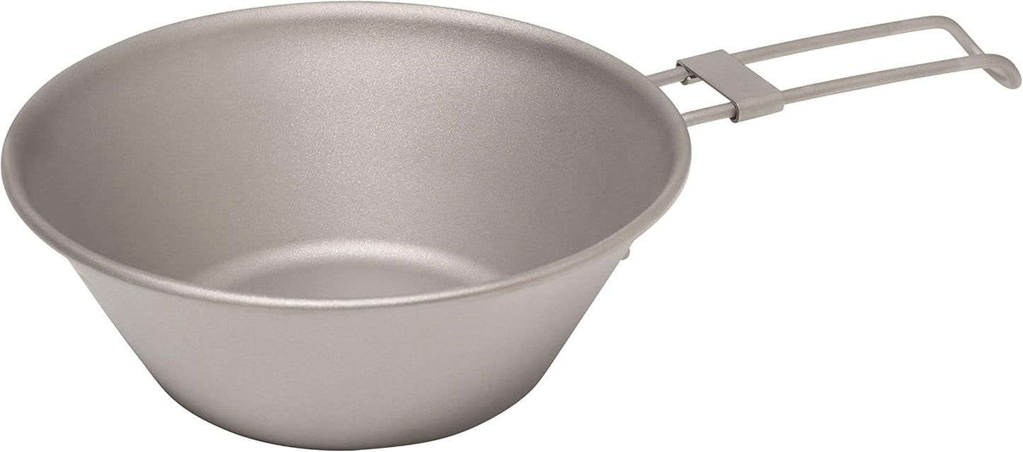 Taza camping titanio 300 ligera duradera