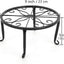 4 Soportes Hierro Resistente para Macetas Prueba Oxido