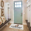 Tapete bienvenida pugs 30x17" para puerta entrada