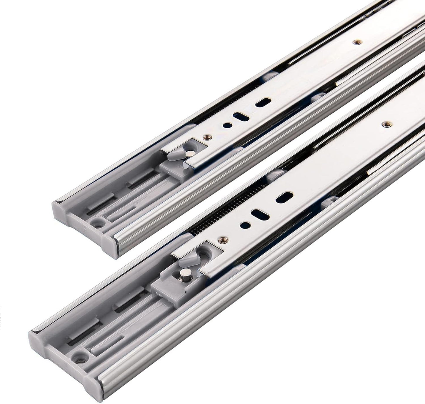 Rieles cajón 16pulg 6 pares rodamiento metal extensión completa