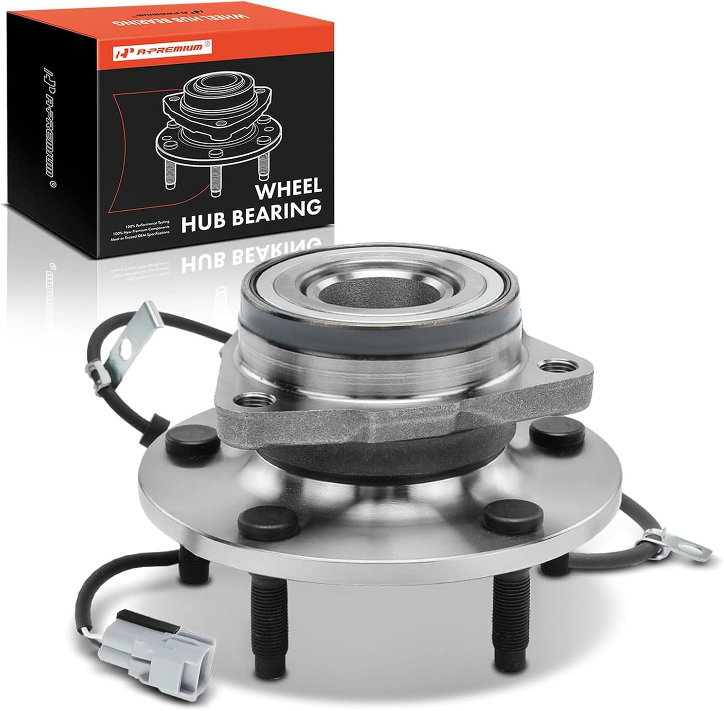 Cojinete rueda delantera izquierda kit cubo ABS Dodge Ram