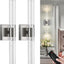 2 Apliques Pared Inalámbricos LED Níquel 4000K