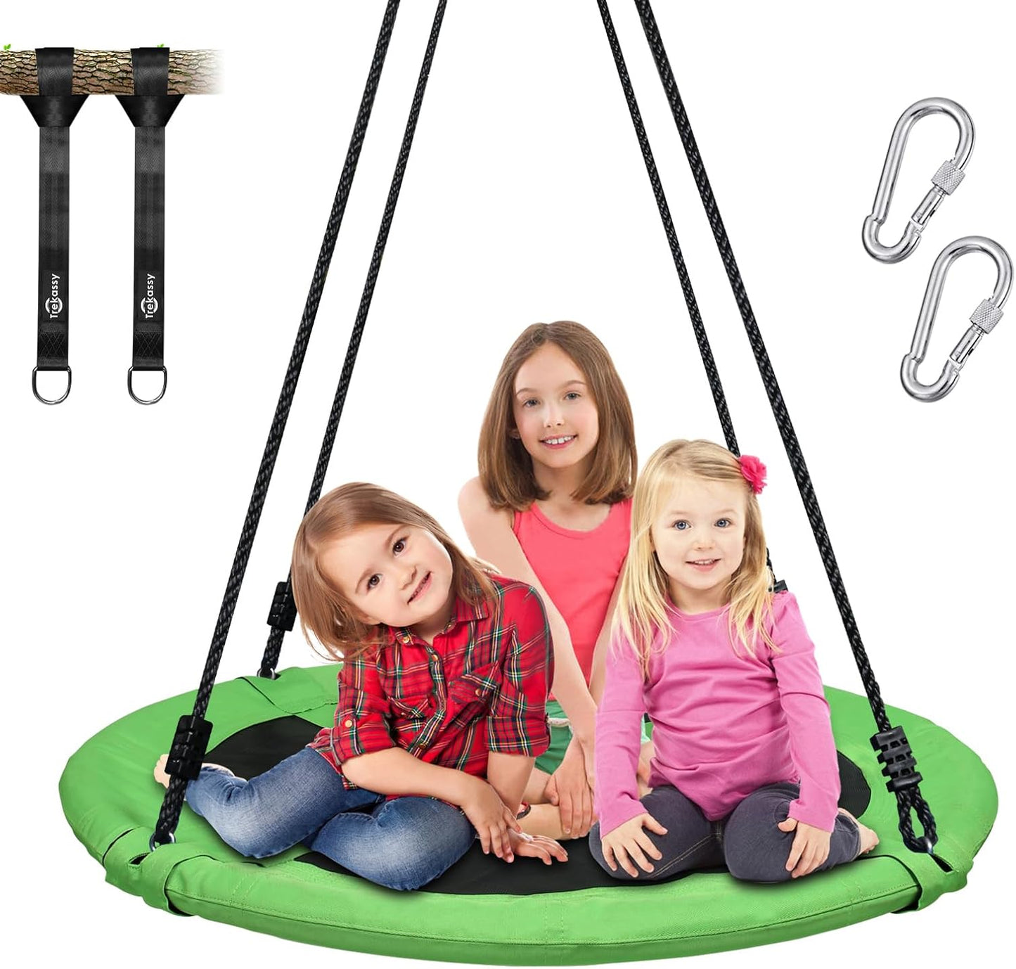 Columpio platillo 40pulg soporta 700lb resistente al agua