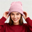 Gorro unisex invierno cálido tejido con borla