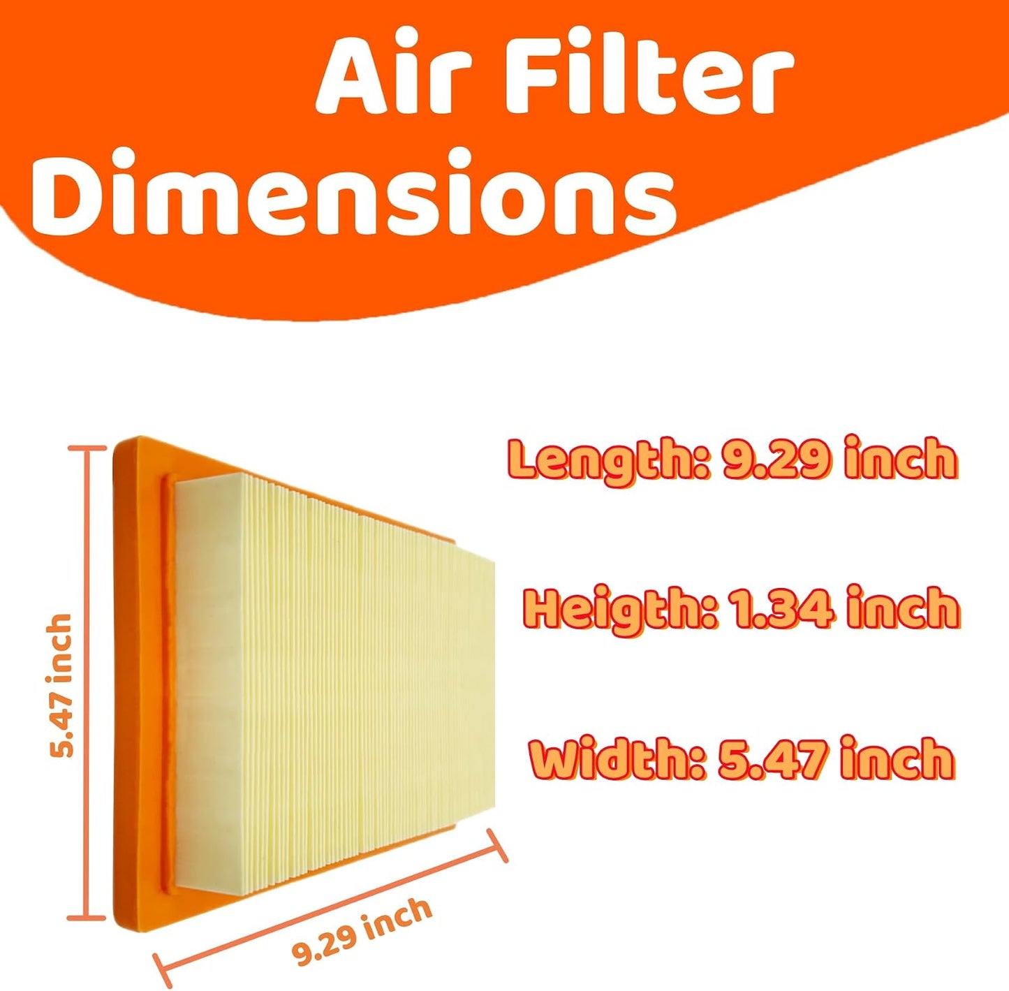 Filtro aire Generac Evolution Series 14-20kw para hogar