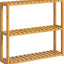 Estantería bambú 3 estantes multifuncional baño cocina sala