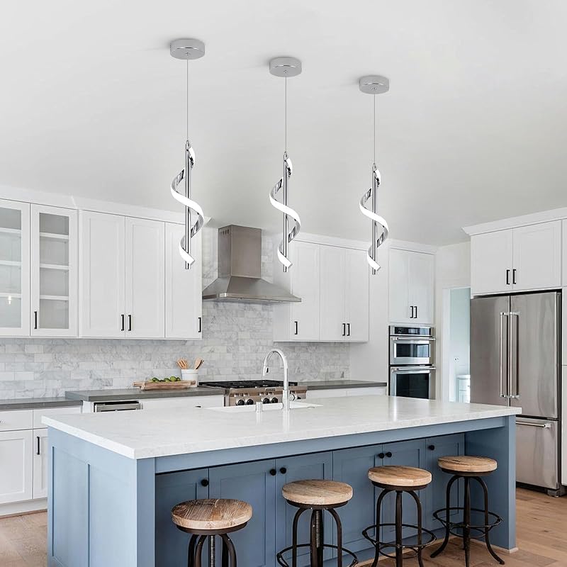 Lámpara colgante LED altura ajustable para cocina comedor
