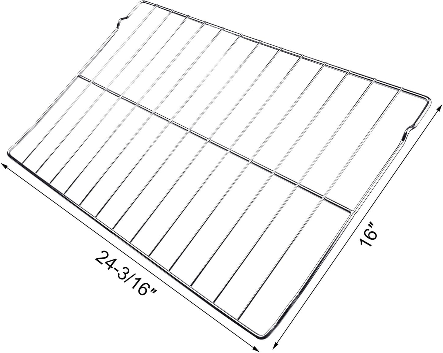 Rejilla horno acero inox 24-3/16x16pulg 2 Pzas Frigidaire