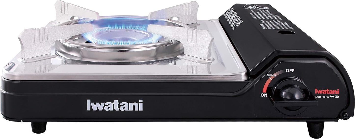 Estufa camping butano VA-30 color negro