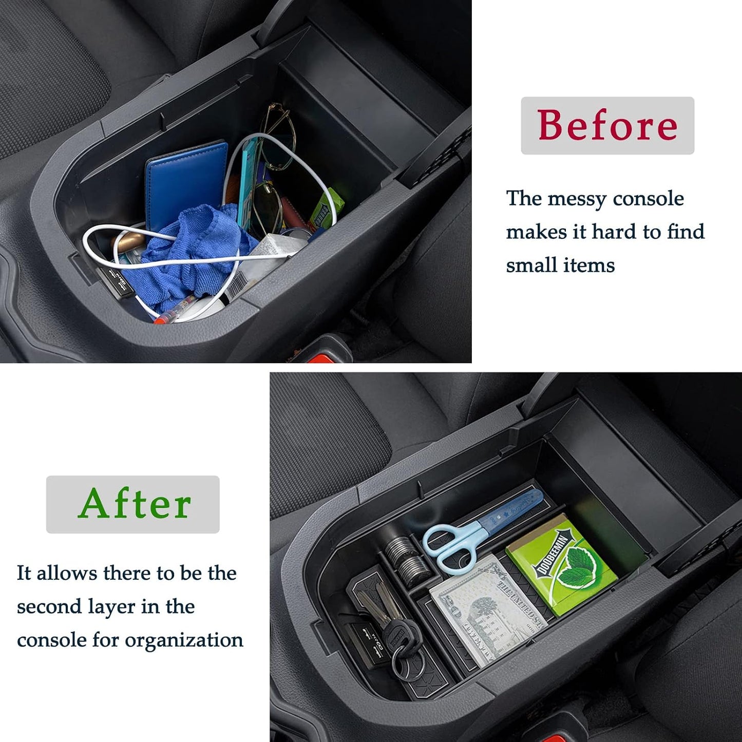 Organiz. consola central Toyota RAV4 19-25 ABS