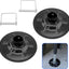 Almohadillas pie gato 9" con pines comp tubo 2"